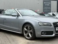 Used Audi A5 Cabriolet S-Line 2009 Silver Cabriolet