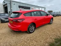 Used Ford Focus Titanium 125 HP (91 kW) 2023 Red Estate