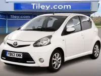 Used Toyota Aygo 68 HP (50 kW) 2013 White Hatchback