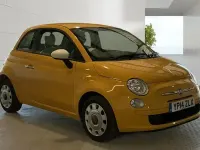 Used Fiat 500 69 HP (50 kW) 2014 Yellow Hatchback