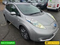 Used Nissan Leaf Tekna 80 kW (109 HP) 2017 Silver Hatchback