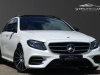 Used Mercedes E300 AMG line 245 HP (180 kW) 2020 White Estate