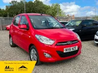 Used Hyundai i10 Active 86 HP (63 kW) 2012 Red Hatchback