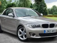 Used BMW 118 Cabriolet Exclusive 2012 Silver Cabriolet