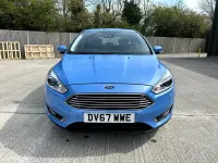 Używany Ford Focus Titanium X 125 KM (91 kW) 2017 Niebieski Hatchback