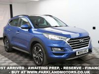 Used Hyundai Tucson Premium SE 136 HP (100 kW) 2019 Blue SUV