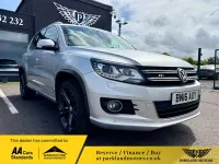 Used VW Tiguan R-line Edition 150 HP (110 kW) 2016 Silver SUV
