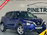 Used Nissan Juke N-Connecta 117 HP (86 kW) 2020 Blue SUV