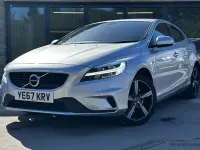 Used Volvo V40 R-Design 122 HP (89 kW) 2017 Silver Hatchback