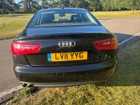 Used Audi A6 2011 Black Sedan