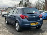 Used Vauxhall Corsa 90 HP (66 kW) 2016 Blue Hatchback