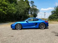 Used Porsche Cayman 275 HP (202 kW) 2015 Blue Coupe