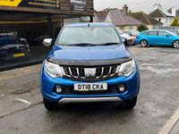 Used Mitsubishi L200 Warrior 2018 Blue Pickup