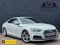 Used Audi A5 S-Line 150 HP (110 kW) 2018 White Coupe