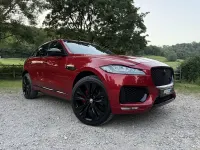 Used Jaguar F-Pace S 300 HP (220 kW) 2016 Red SUV