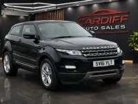 Used Land Rover Range Rover evoque Pure 190 HP (139 kW) 2011 Black Coupe