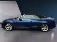 Used Audi A5 Cabriolet S-Line 190 HP (139 kW) 2017 Blue Cabriolet