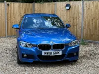 Used BMW 320 M Sport 2018 Blue Sedan