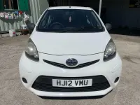 Used Toyota Aygo 68 HP (50 kW) 2012 White Hatchback