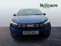 Begagnad Dacia Sandero Expression 91 HK (66 kW) 2023 Blå Halvkombi