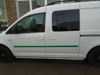 Used VW Caddy 102 HP (75 kW) 2011 White MPV
