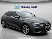 Used Audi A3 Sportback S-Line 110 HP (80 kW) 2022 Grey Hatchback