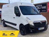 Used Vauxhall Movano 130 HP (95 kW) 2019 White MPV