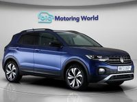Used VW T-Cross Black Edition 110 HP (80 kW) 2022 Blue SUV