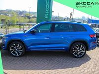 Used Skoda Kodiaq SportLine 187 HP (137 kW) 2022 Race blue metallic SUV