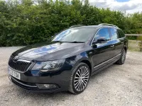 Used Skoda Superb LAURIN & KLEMENT 140 HP (102 kW) 2015 Black Estate