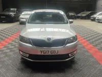 Used Skoda Rapid SE 110 HP (80 kW) 2017 Silver Hatchback