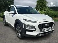 Used Hyundai Kona Premium 117 HP (86 kW) 2019 White SUV