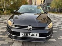 Used VW Golf VII SE 110 HP (80 kW) 2018 Black Hatchback