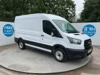 Used Ford Transit 105 HP (77 kW) 2021 White Van
