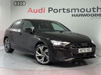 Used Audi A3 Black Edition 150 HP (110 kW) 2025 Black Hatchback