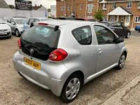 Gebraucht Toyota Aygo 2007 Silber Kleinwagen