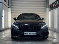 Used Mercedes C220 AMG line 170 HP (125 kW) 2018 Black Coupe