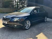 Used Skoda Superb Elegance 140 HP (102 kW) 2014 Black Hatchback