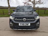 Used VW T-Cross R-line 2019 Black SUV