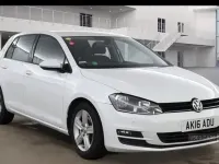 Begagnad VW Golf VII Edition 110 HK (80 kW) 2016 Vit Halvkombi