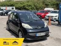 Used Peugeot 107 68 HP (50 kW) 2008 Black Hatchback