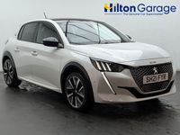 Used Peugeot e-208 GTi 100 kW (136 HP) 2021 White Hatchback