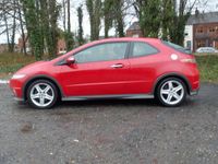 Used Honda Civic Type S 138 HP (101 kW) 2008 Red Hatchback