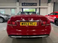 Used Mercedes E250 AMG 204 HP (150 kW) 2013 Red Cabriolet