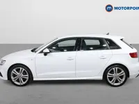 Begagnad Audi A3 S-Line 2020 Vit Sedan