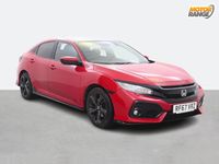 Used Honda Civic Sport Plus 182 HP (133 kW) 2017 Red Hatchback