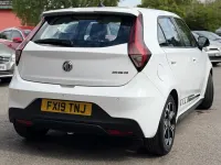 Used MG MG3 Exclusive 106 HP (77 kW) 2019 White Hatchback