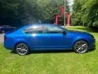 Used Skoda Octavia vRS 150 HP (110 kW) 2014 Blue Hatchback