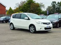 Używany Nissan Note N-TEC 88 KM (64 kW) 2009 Biały Minivan
