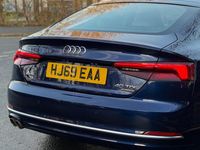 Second-hand Audi A5 Sport 190 CP (139 kW) 2019 Albastru Coupe